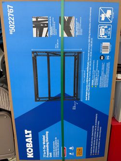 Kobalt 77-in 4-Tier Welded Freestanding Shelving Unit