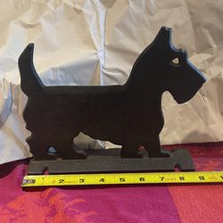 Cast Iron Scottie Dog Door Stop