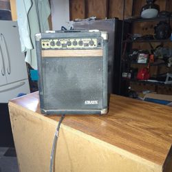 Old, Dusty Crate Guitar Amp