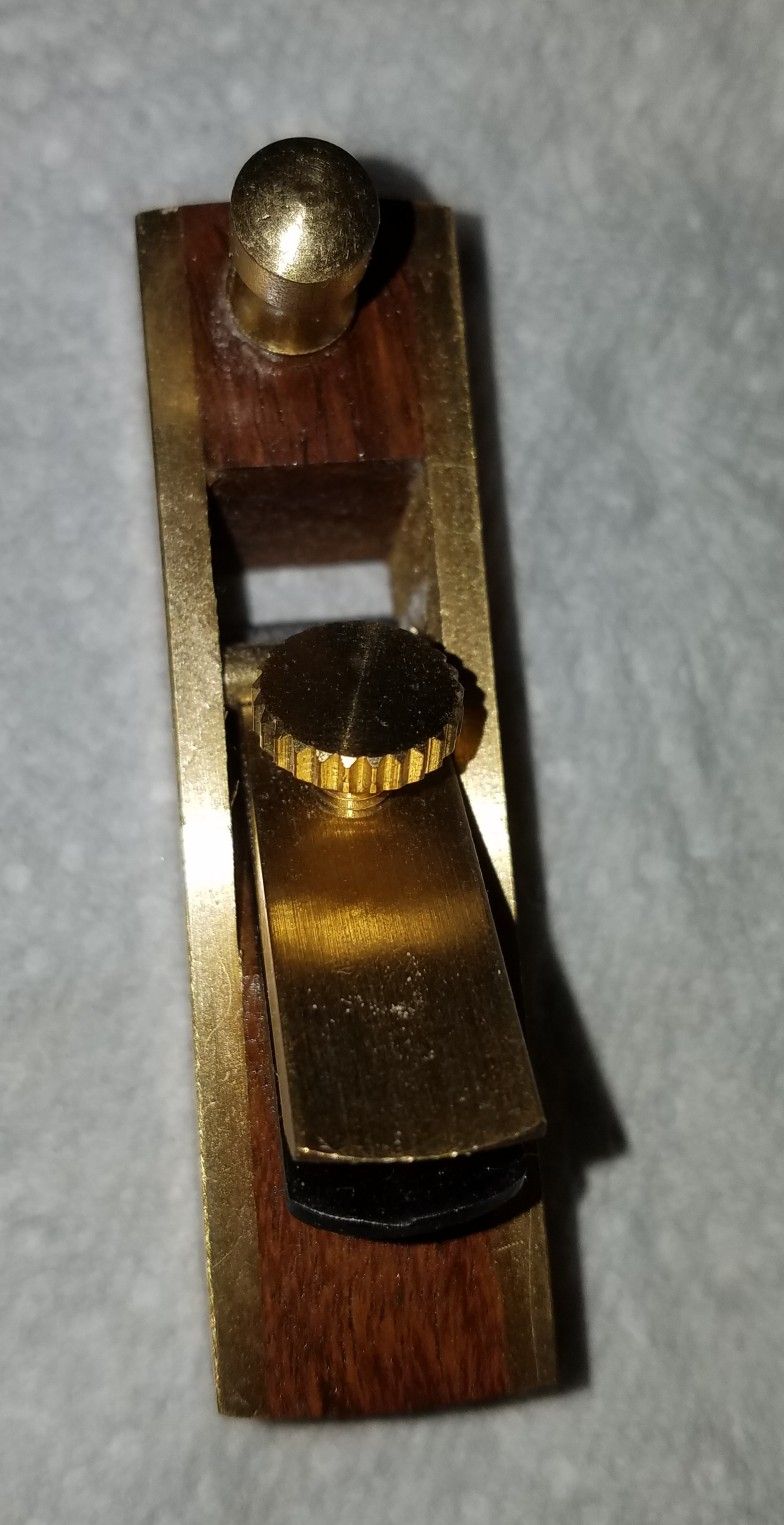 Brass And Wood Plane