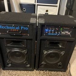 *CASH ONLY* Technical Pro Jam 8 1000W- Jam 12 2000W- Total 3000W