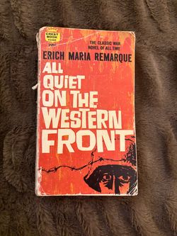All Quiet on the Western Front by Erich Maria Remarque 1970 Edition