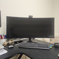 Acer - Nitro Gaming 34” Curved QHD 180Hz 1ms FreeSync Premium Gaming Monitor (DisplayPort, HDMI) - Black