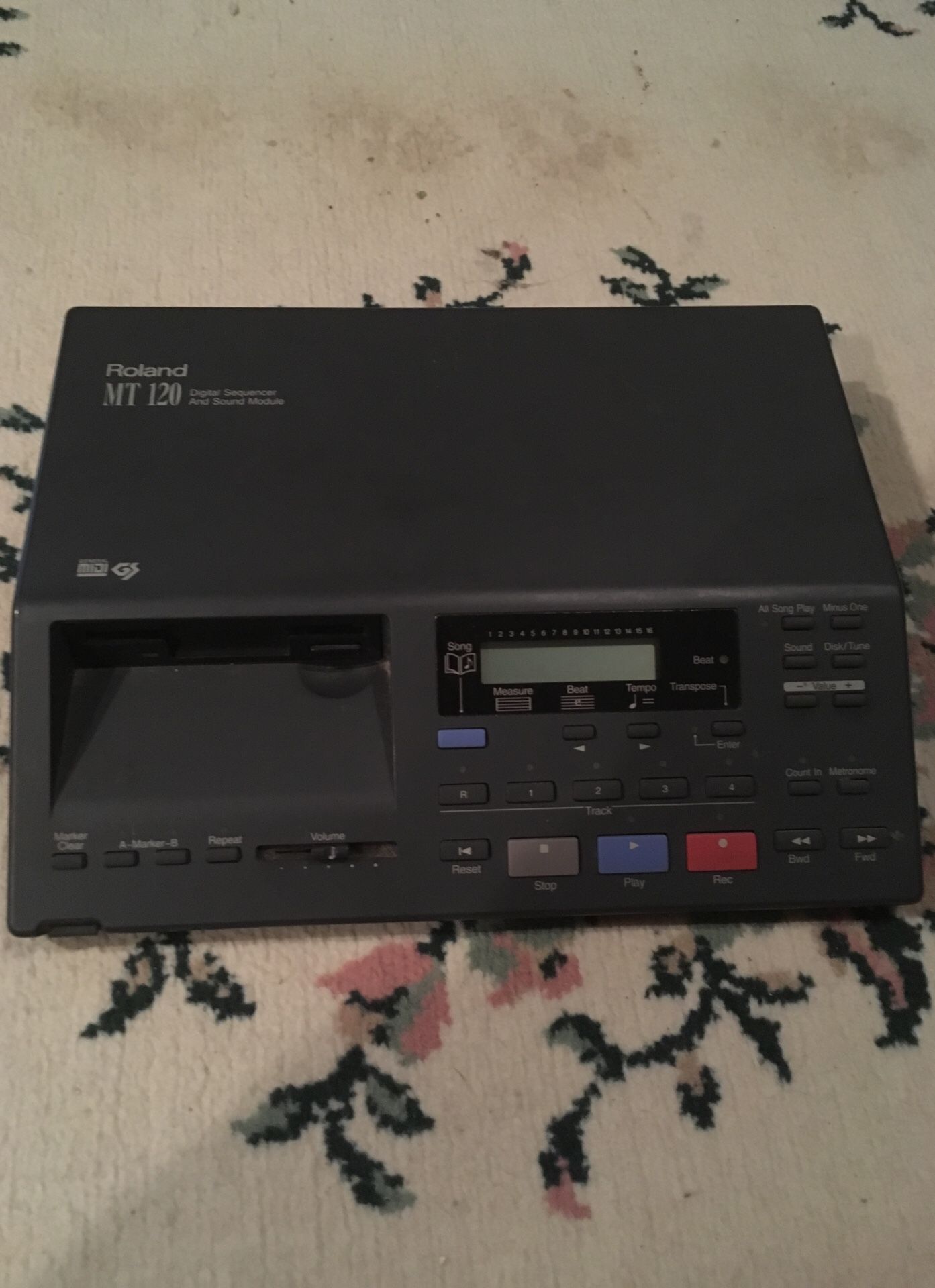 Roland MT-120 Midi Sequencer Sound Module