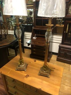 Beautiful vintage lamps