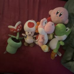 Nintendo Plush Lot