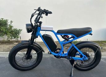 Bluvall E-bike peak 1000w  20”fat tires 35mph 40-60mile range