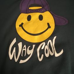 Sweatshirt (Way Cool/Smiley Face) 