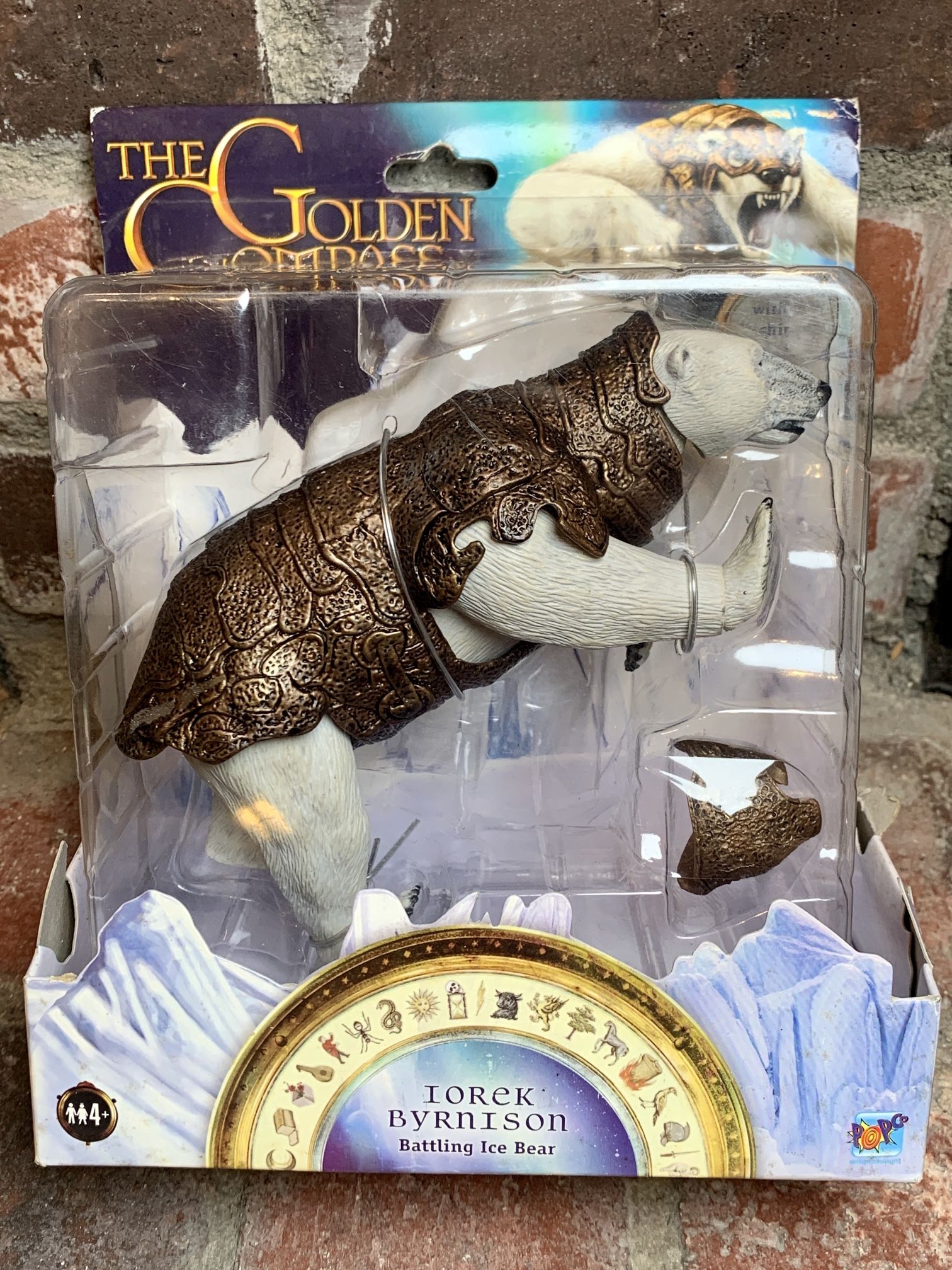 Popco Entertainment The Golden Compass Figure Iorek Byrnison Battling Ice Bear