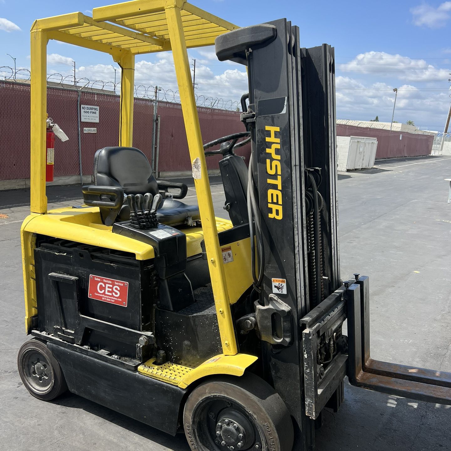 Hyster Electric Forklift 