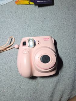 Fujifilm Instax Pink mini 7s camera
