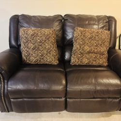 Leather Recliner Loveseat – Ashley Furniture