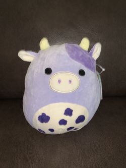 8” Bubba the Cow Squishmallow (With Tags) 