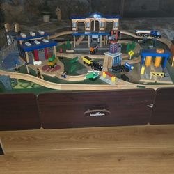Kids Train Table.  Great Condition.
