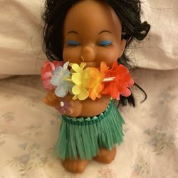 Vintage Hawaiian Rubber Doll