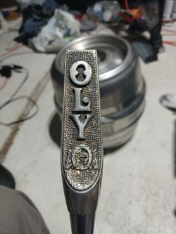Olympia brewry beertap handle