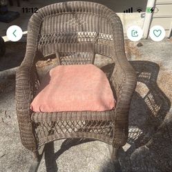Wicker Rocking Chair 