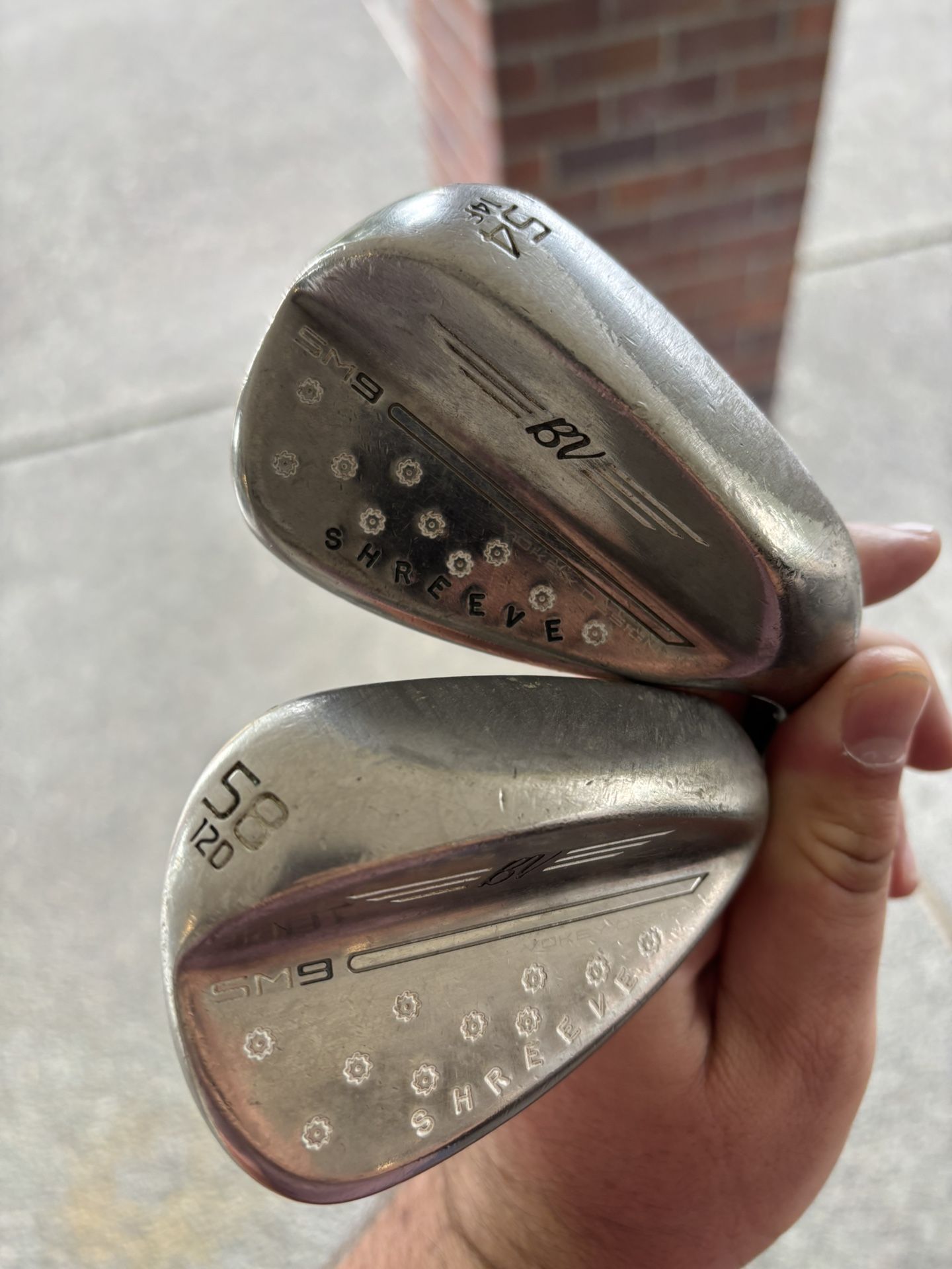 2 Titleist Vokey Wedges (54* & 58*)
