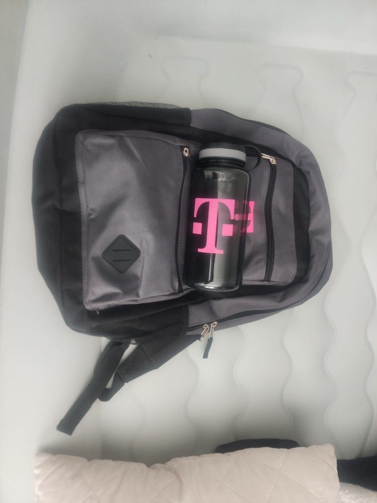 Tmobile Backpack With Water Jug