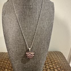 Crystal Heart Necklace
