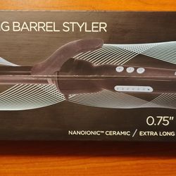 Bio Ionic Long Barrel Styler Curling Iron .75"

