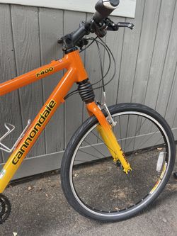 Cannondale f400 orange sales