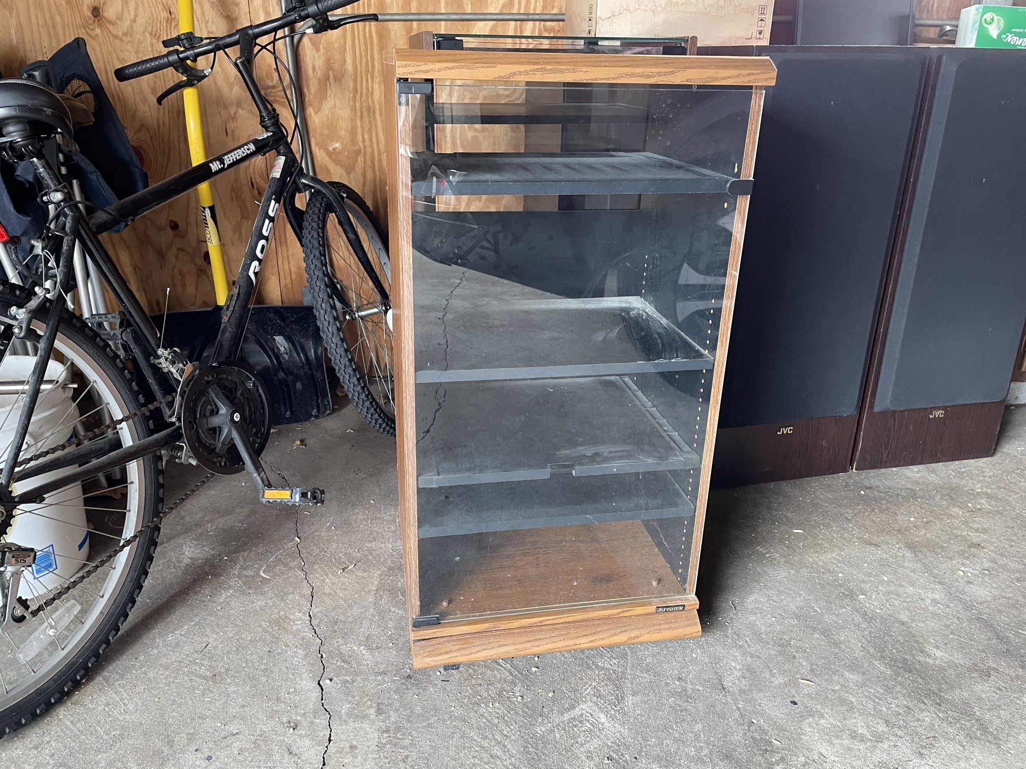 Fisher Stereo Media Cabinet