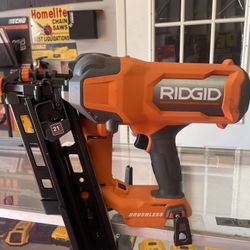 Ridgid Framing Nail Gun 18v