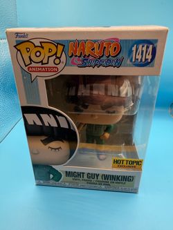 Funko Pop Naruto Might Guy Winking #1414