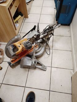 Ridgid 15 amp 12 inch dual beveling sliding mitre saw