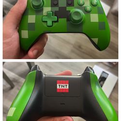 Minecraft Creeper Controller For Xbox One 