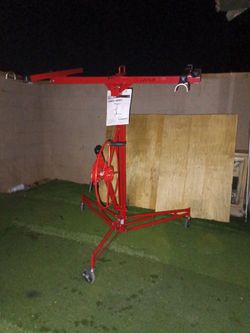 Drywall panel lift instructions