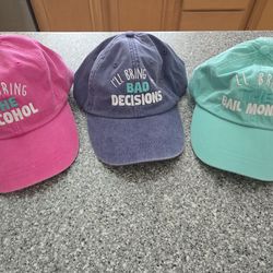 3 hats "Girls night"