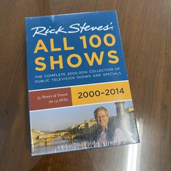 Rick Steves complete DVD set 100 shows