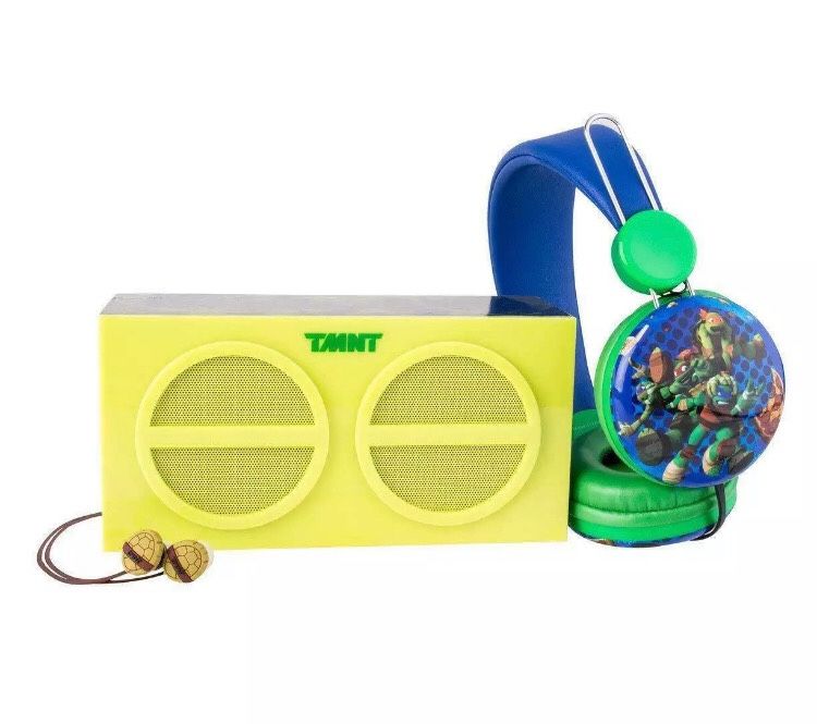 Teenage Mutant Ninja Turtles 3-In-1 Stereo Combo Pack Headphones earbuds speaker