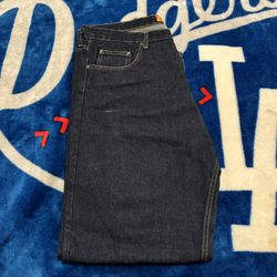 Elwood USA Made Raw Denim Jeans Size 38 – Dark Wash / Selvedge Style