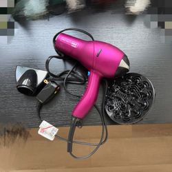 Conair Magenta Soft Touch AC Motor Salon Professional Hair Dryer - 1875 Watts