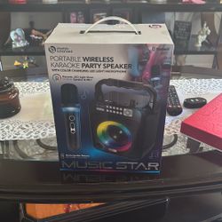 Portable Wireless Karaoke Party Speaker