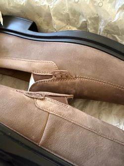 RUSH‼️‼️ Men's Tan Suede Slip-On Loafers