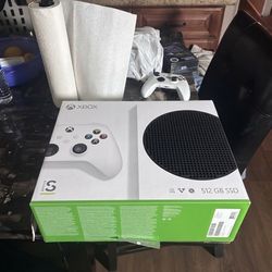 Open Box Xbox series s White 