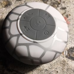 round coral like bluetooth speaker