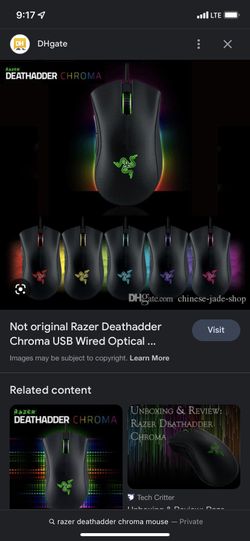 Razer Deathadder Chroma Mouse