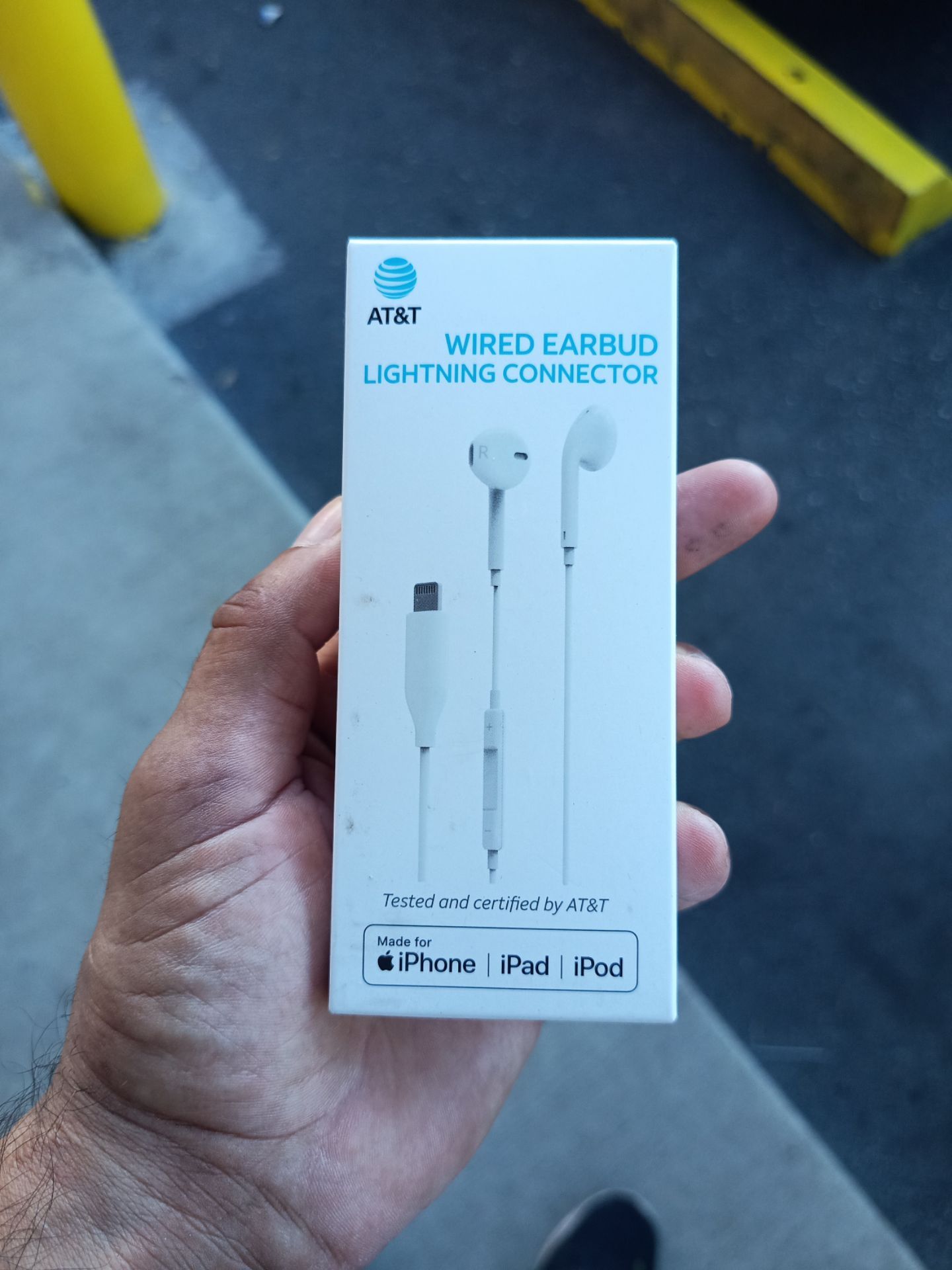 Word earbuds lightning connector headphones