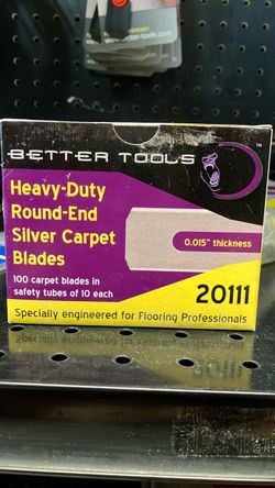Better tools carpet blades