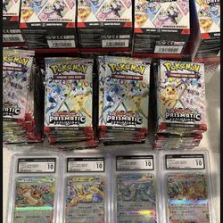 Pokemon Terastal Fest ex Graded Slabs CGC 10