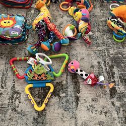 Collection of LAMAZE Baby Toy Sensory Lot of Ten