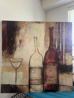 Signed Jane Bellows Canvas/ Certificate Of Authenticity 