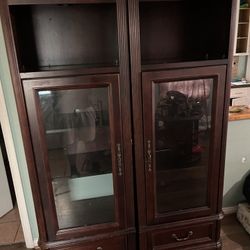 Brown Antique Cabient 