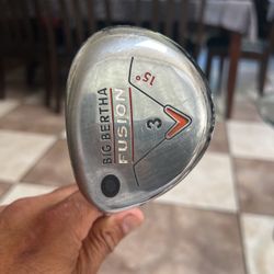 Callaway 3wood Fusion Stiff