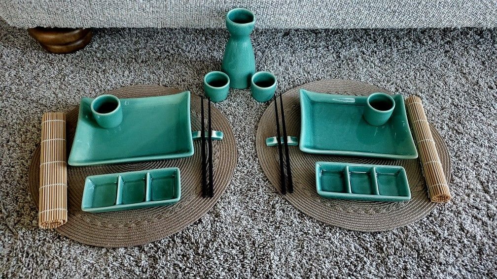 "Oggi" Sushi Dinnerware Mega Bundle